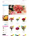 Responsive Online Flower Shop Theme